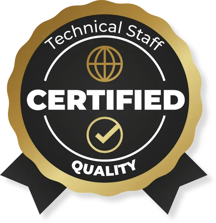Seal: certified technical staff, quality